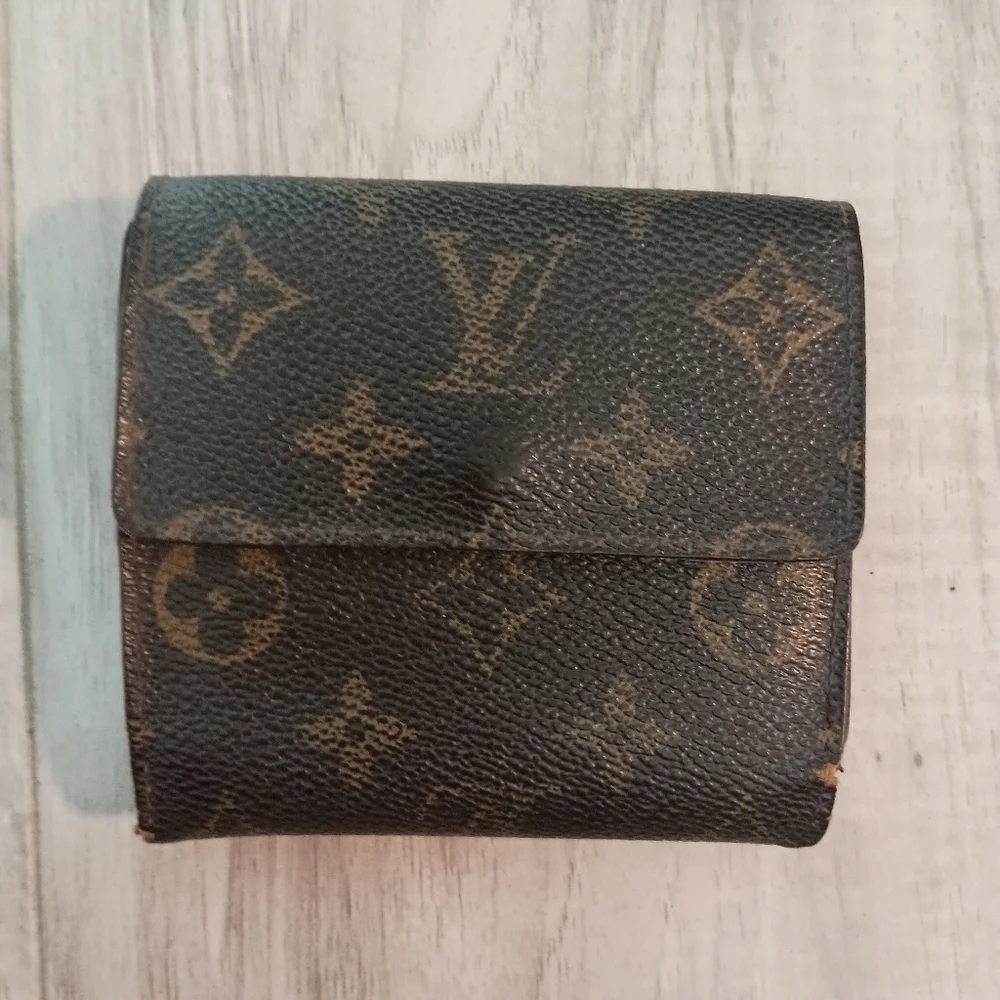 Louis Vuitton Monogram Portefeiulle Elise Trifold Wallet